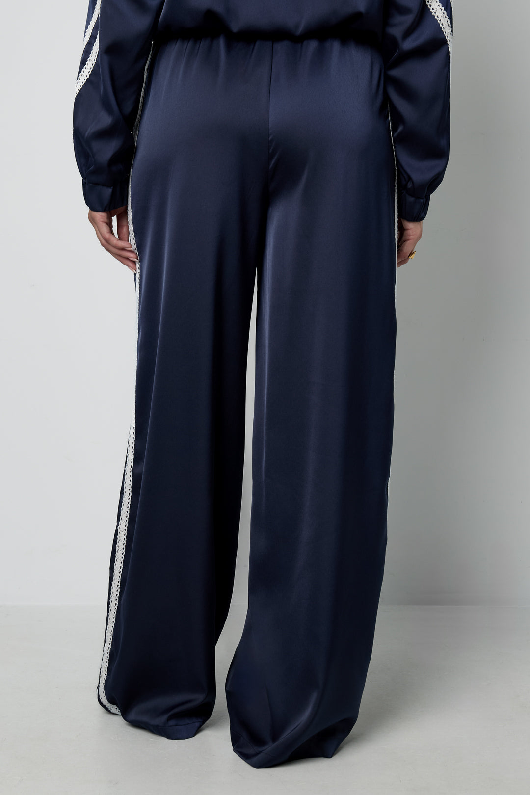 Damen Hose Sport Farbkontrast | Polyester | Mehrfarbig
