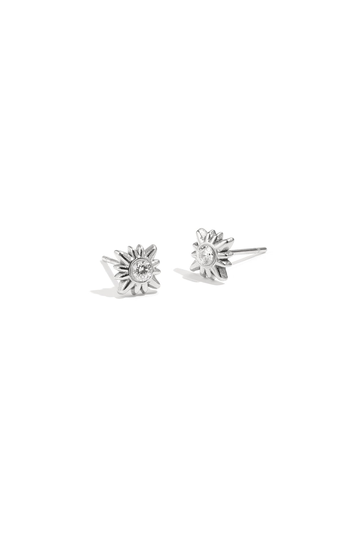 damen ohrstecker strass unregelmässig | edelstahl | goldfarbe & silberfarbe