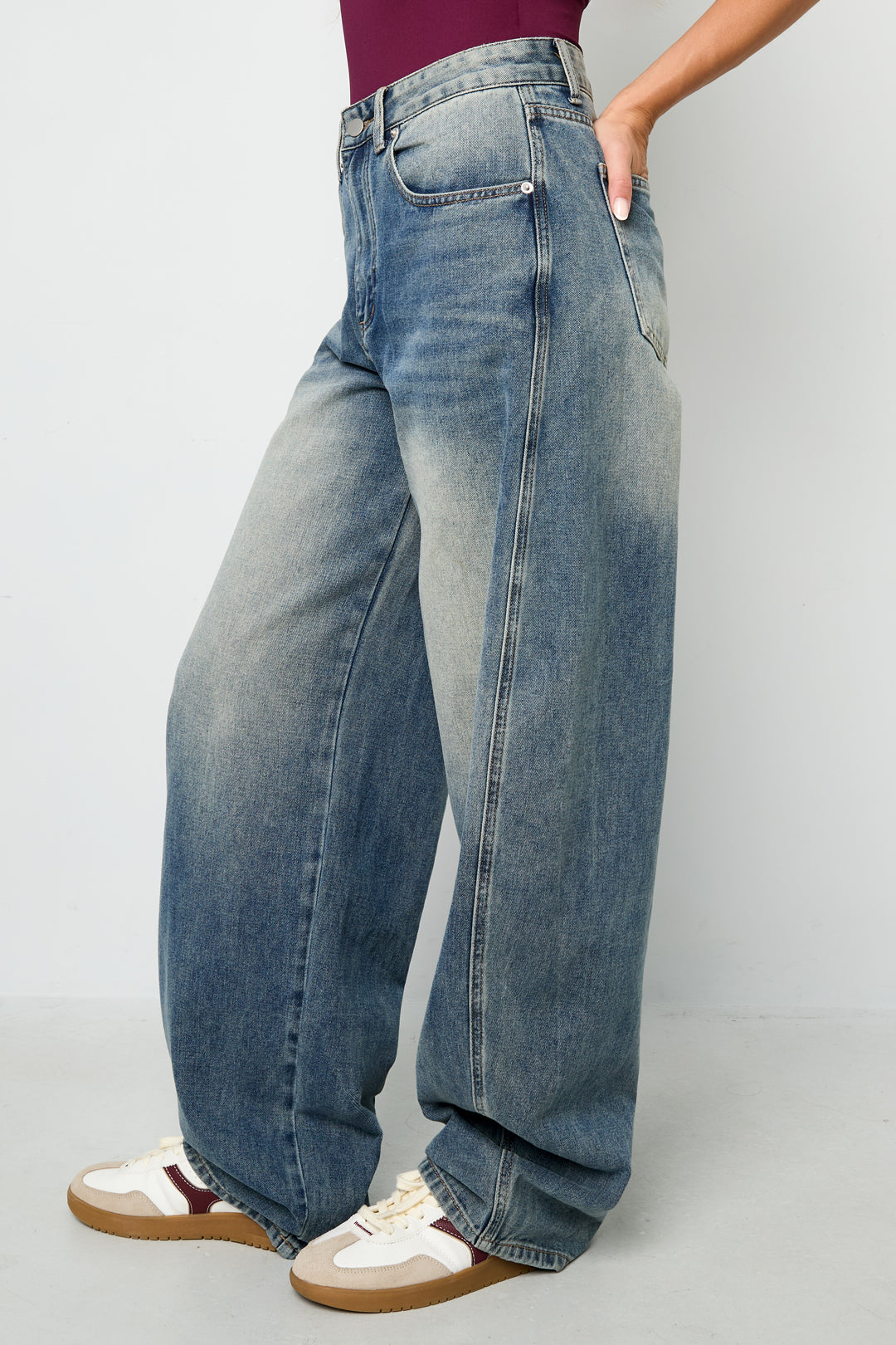 damen ballonhose leicht | baumwolle | mehrfarbig