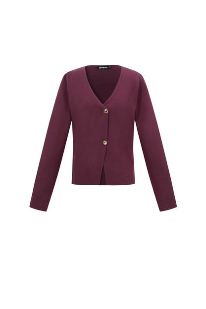 Damen Cardigan Viskose Strick Luxus | Viskose | Mehrfarbig