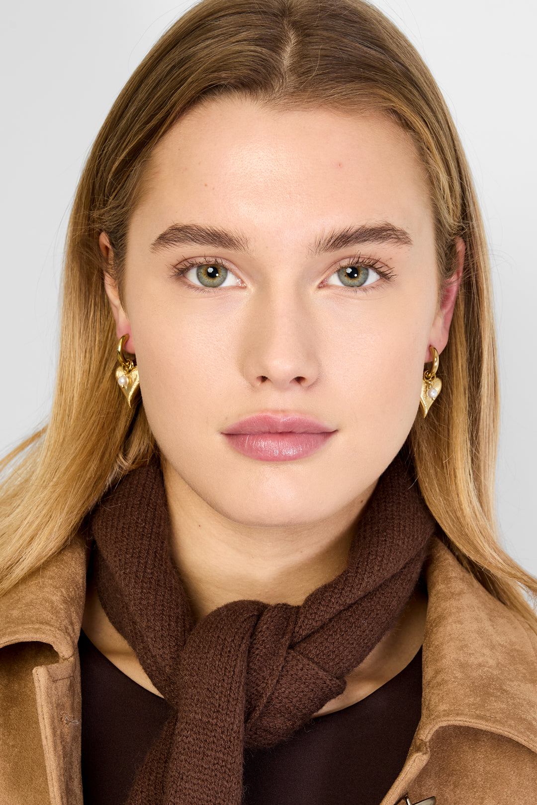 damen ohrhänger herz tropfen luxus | 304s-edelstahl | goldfarbe & silberfarbe