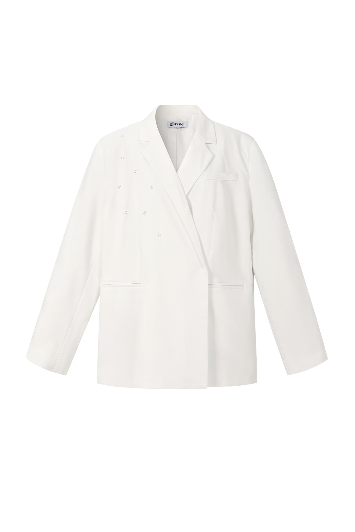 damen blazer klassisch | gewebt | schwarz & creme bis xl