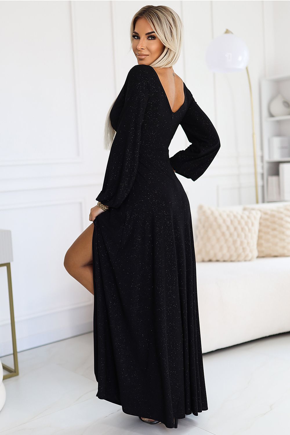  langes kleid model 203067 numoco 