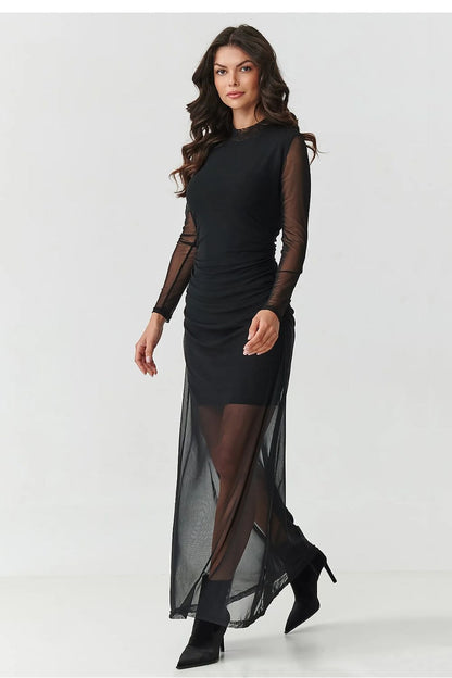  Abendkleid model 219536 Makadamia 