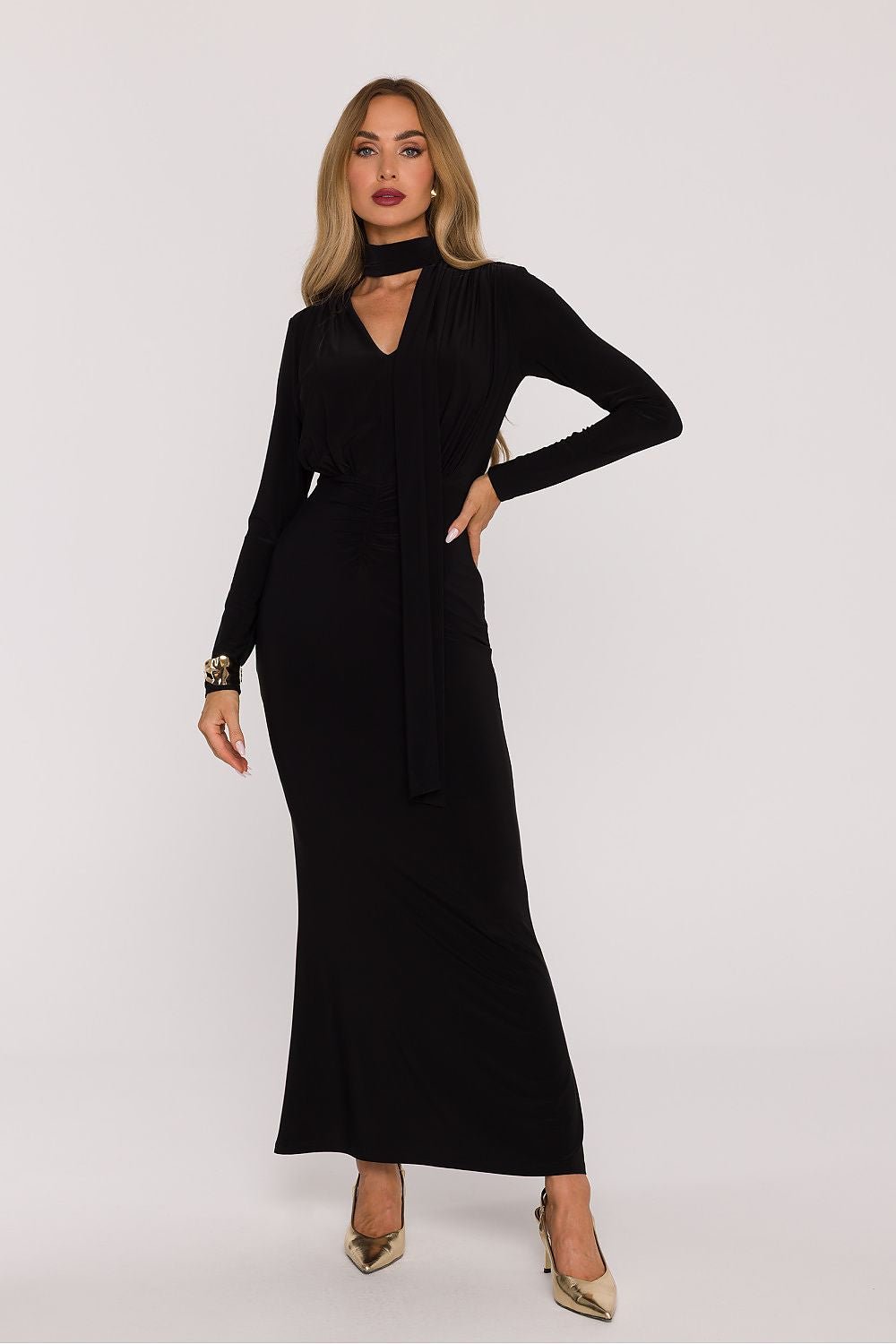  langes kleid model 219988 moe 