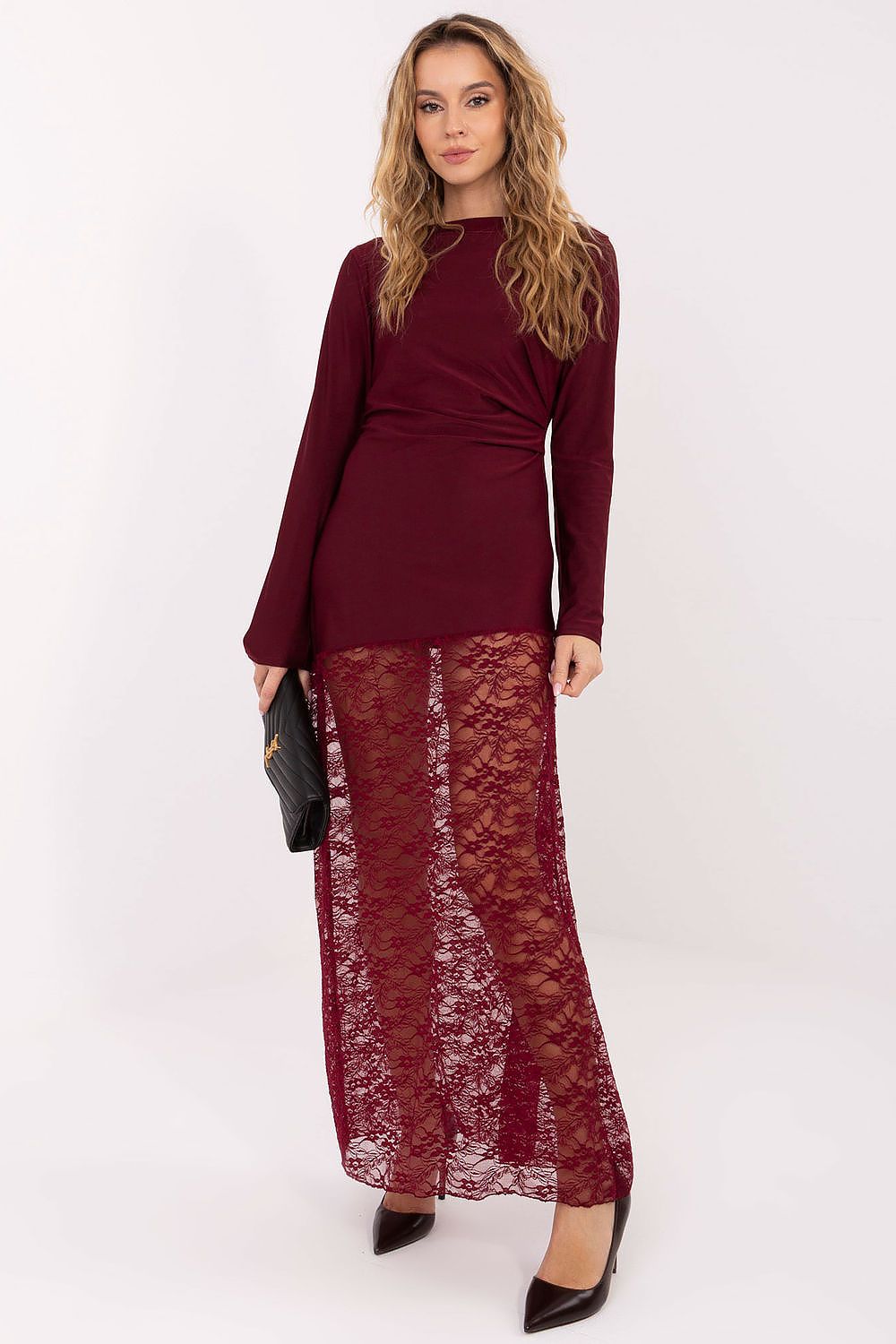  langes kleid model 221058 italy moda 