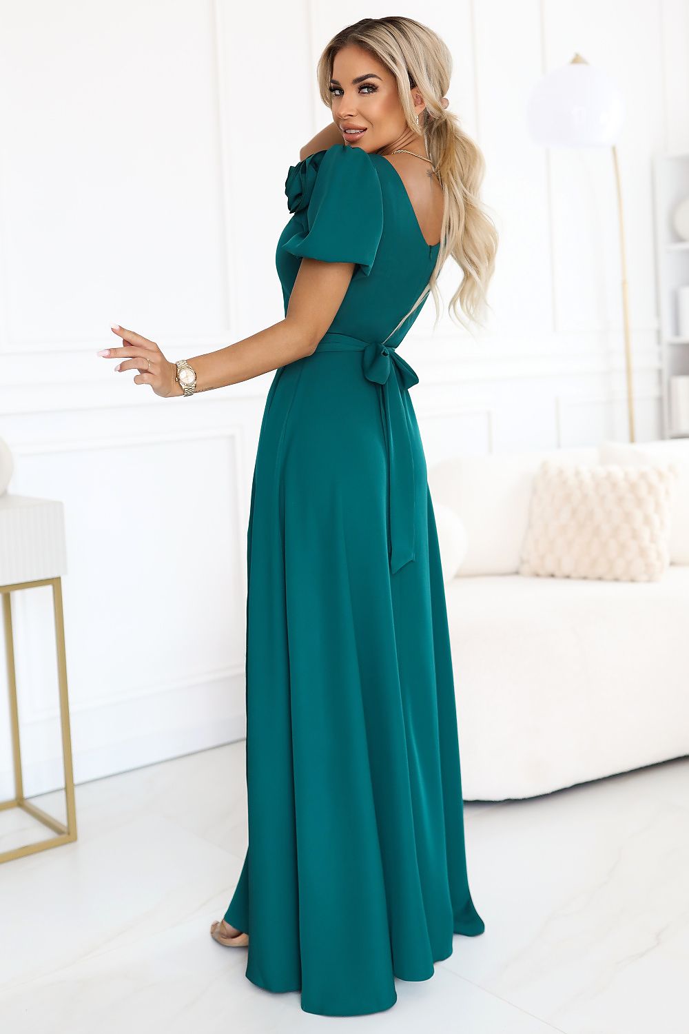  langes kleid model 221797 numoco 