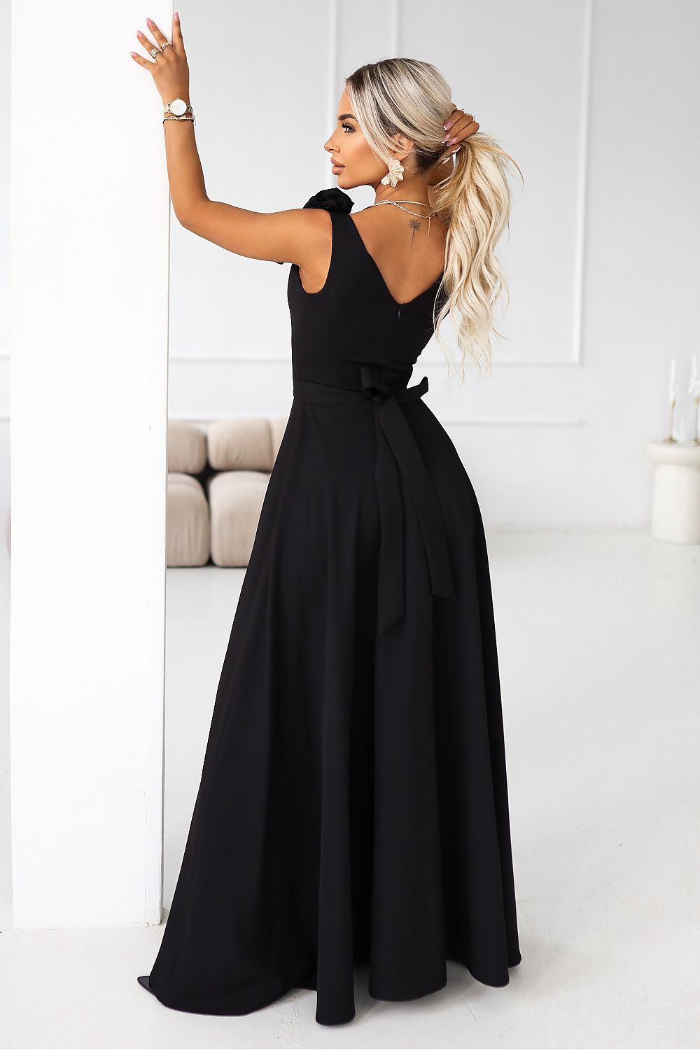  langes kleid model 222461 numoco 