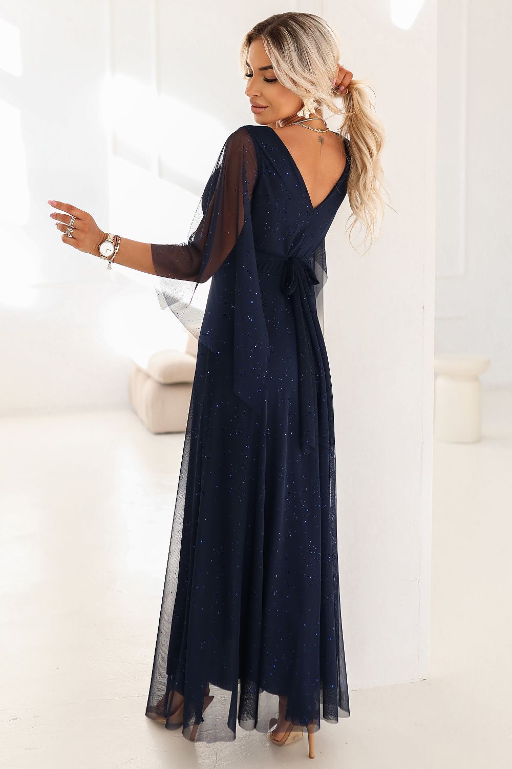  langes kleid model 222463 numoco 