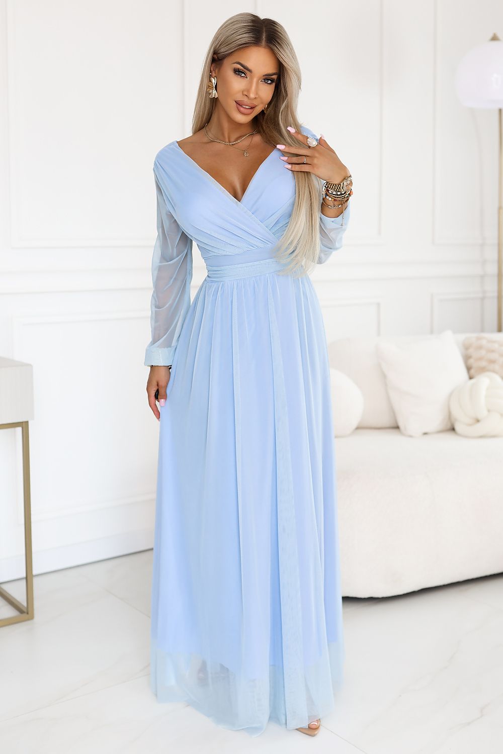  langes kleid model 228489 numoco 