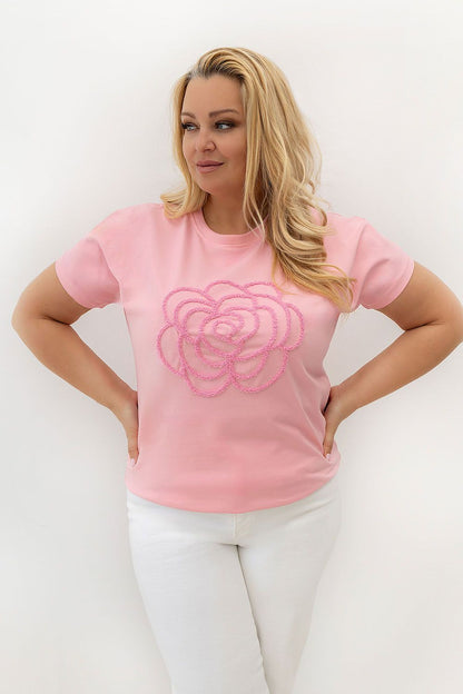  Plus-Size T-shirt model 230450 Relevance 