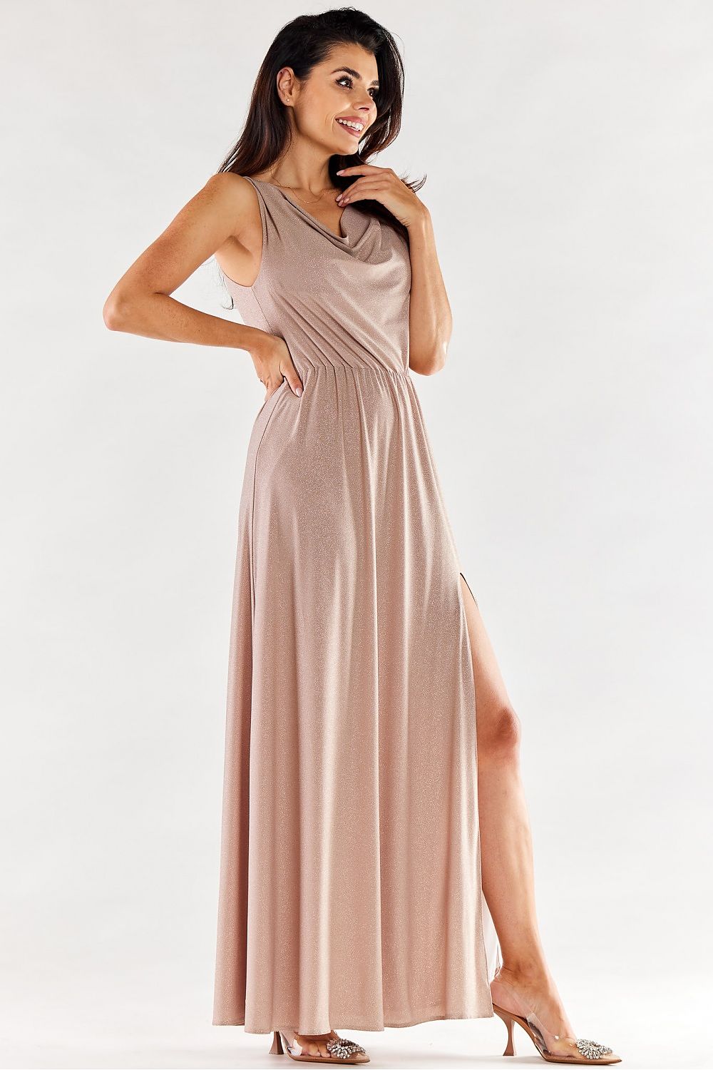  langes kleid model 174372 awama 
