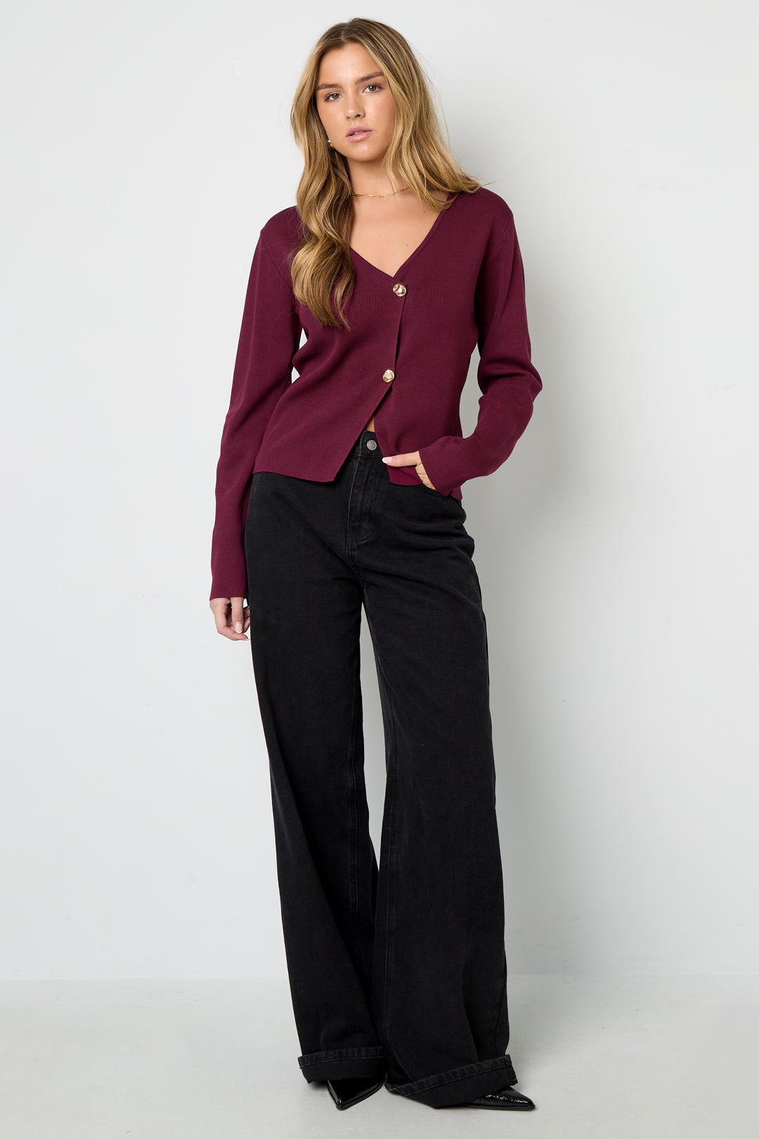 damen cardigan viskose strick luxus | viskose | mehrfarbig