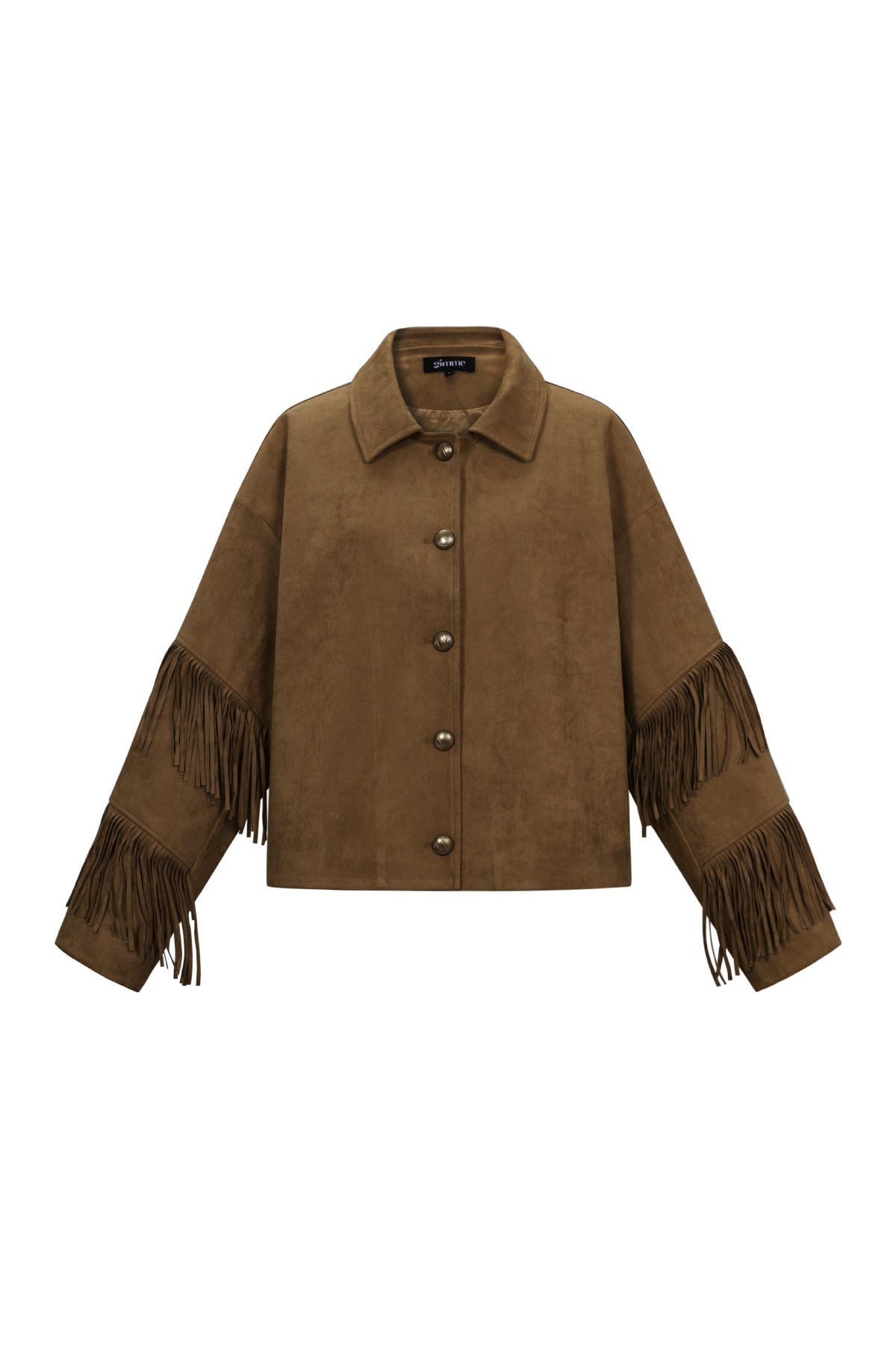 gewebte polyesterfaser damen-bluse casual einfarbig herbst/winter fransen-detail