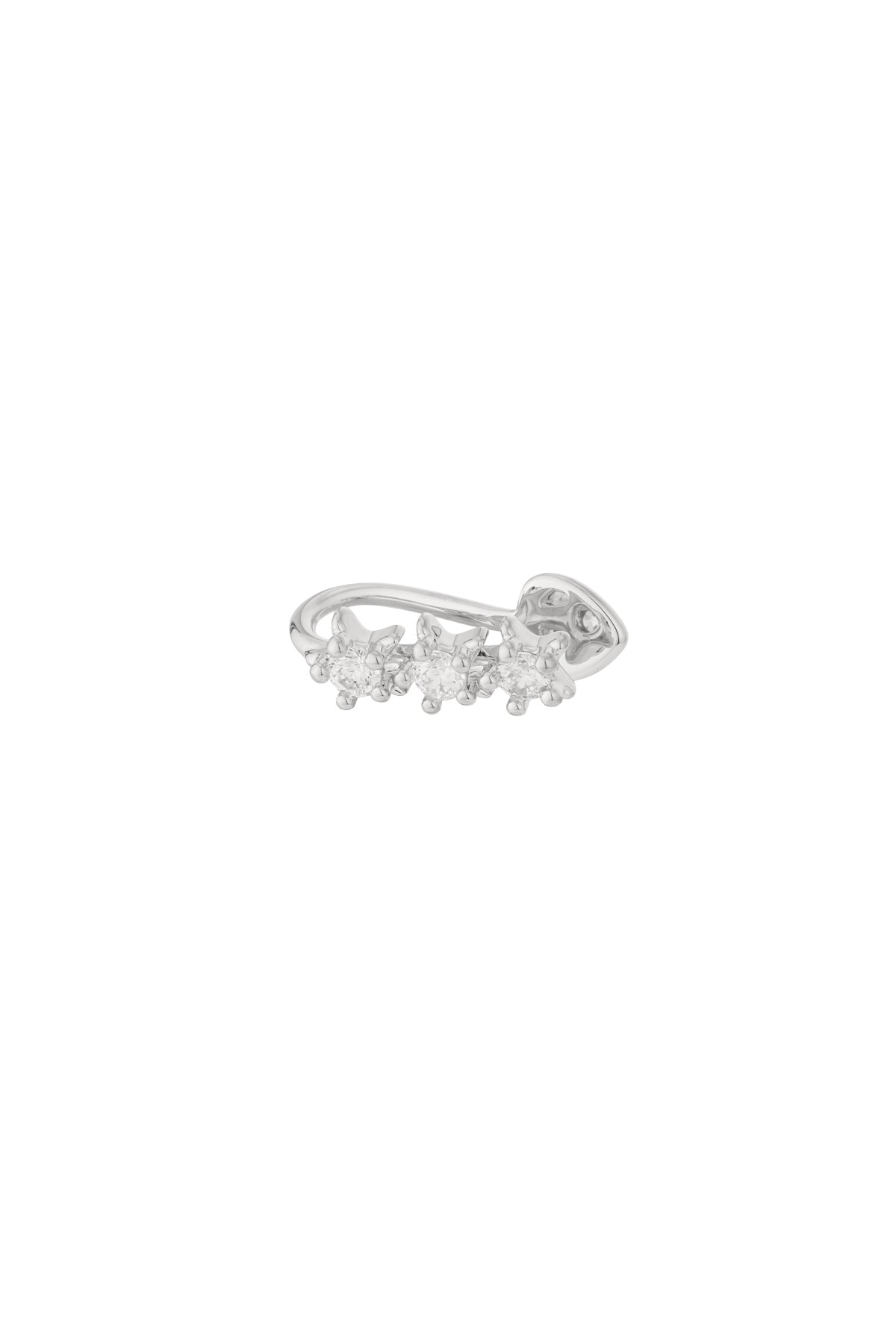 damen ear cuff & nasenmanschette sternenhimmel zirkon | kupfer | goldfarbe & silberfarbe