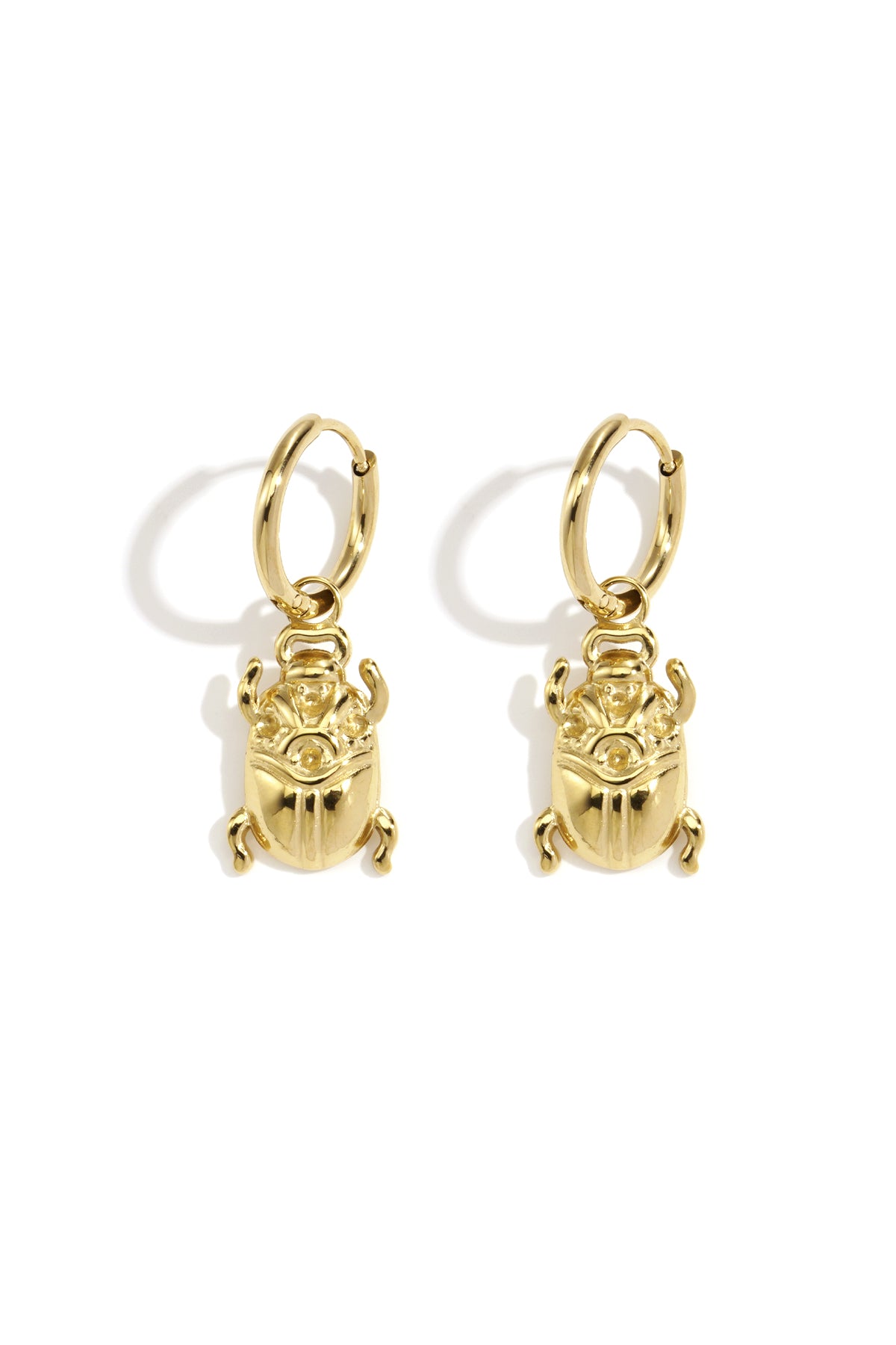 damen ohrhänger tiermotiv-tropfen | edelstahl 304s | gold & silber
