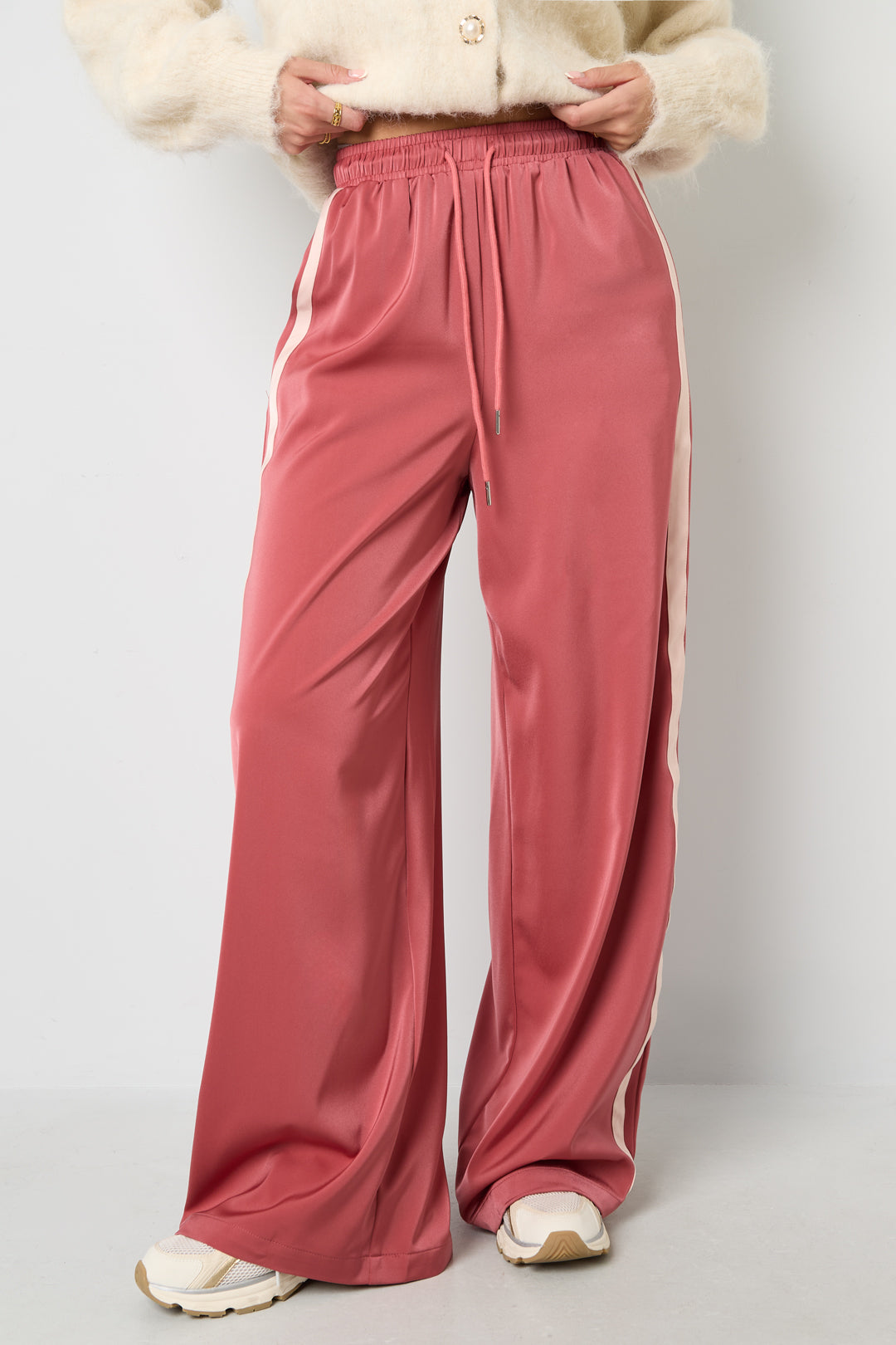 damen hose lela streifen | polyester | mehrfarbig