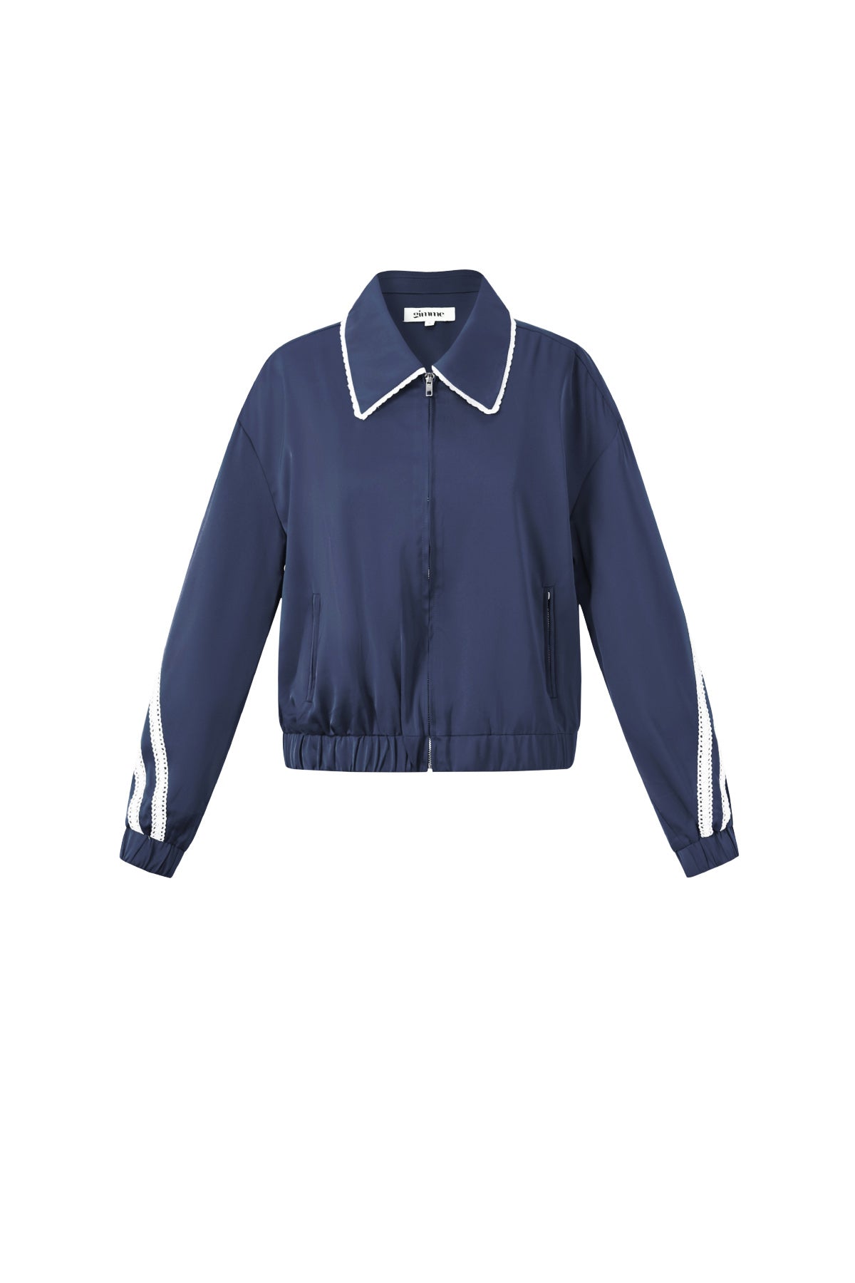 Damen Jacken Set Sportlich | Farbkontrast | Marineblau & Rot