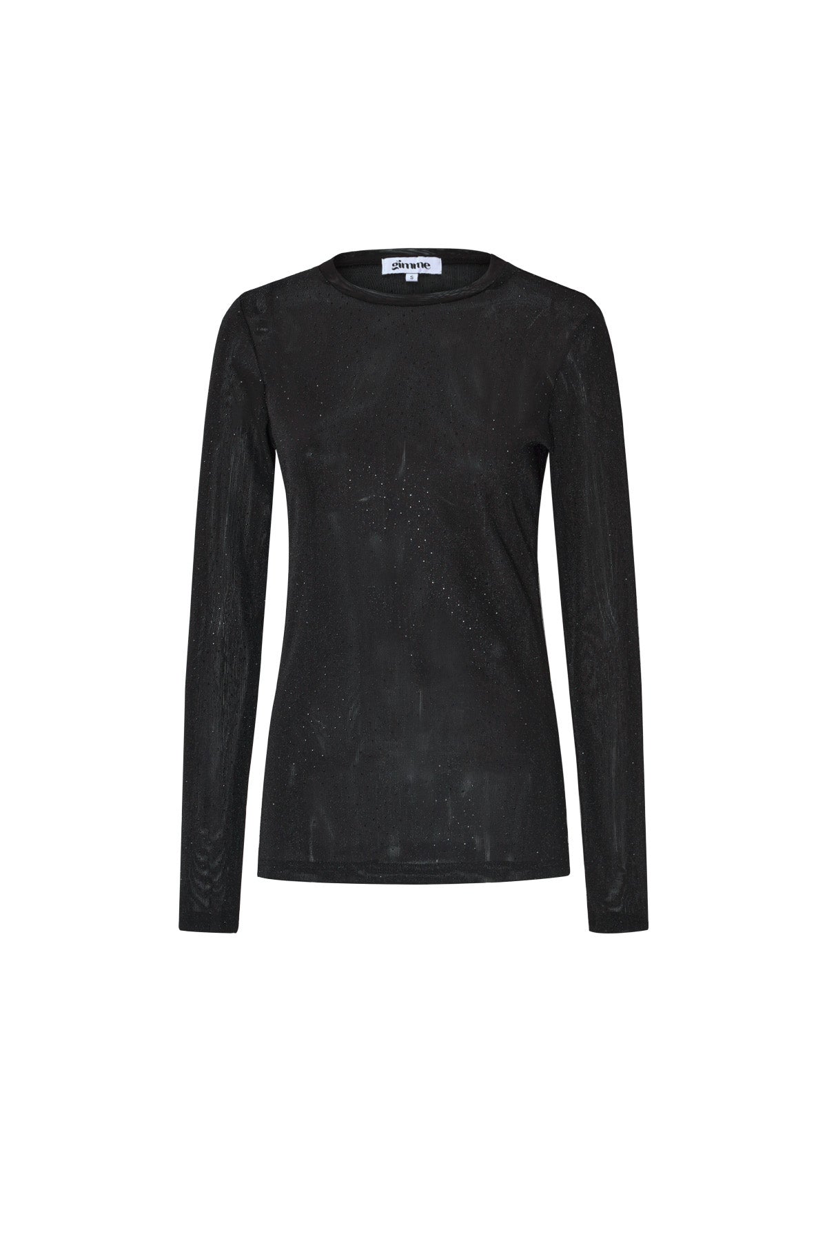 damen langarmshirt transparent | polyester | mehrfarbig