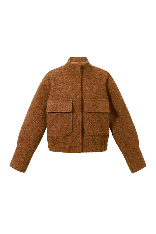 Damen Jacke Herbst Winter | Polyester | Mehrfarbig