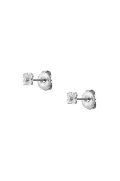 Damen Ohrstecker Blüten-Klee | Edelstahl | Gold & Silber