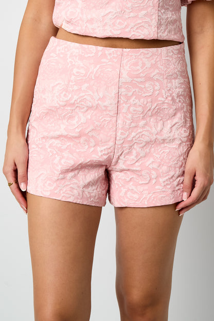 Damen Shorts Blumenmuster Elegant | Polyester | Mehrfarbig