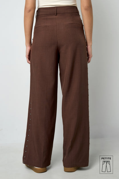 Damen Weithose Herbst | Polyester | Braun