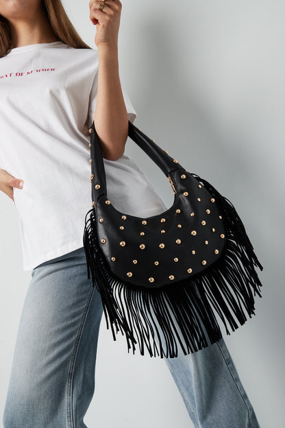 Damen Handtasche mit Nieten | Punk Style PU-Leder