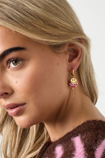 Damen Tropfenohrringe Elegant | Edelstahl | Goldfarbe