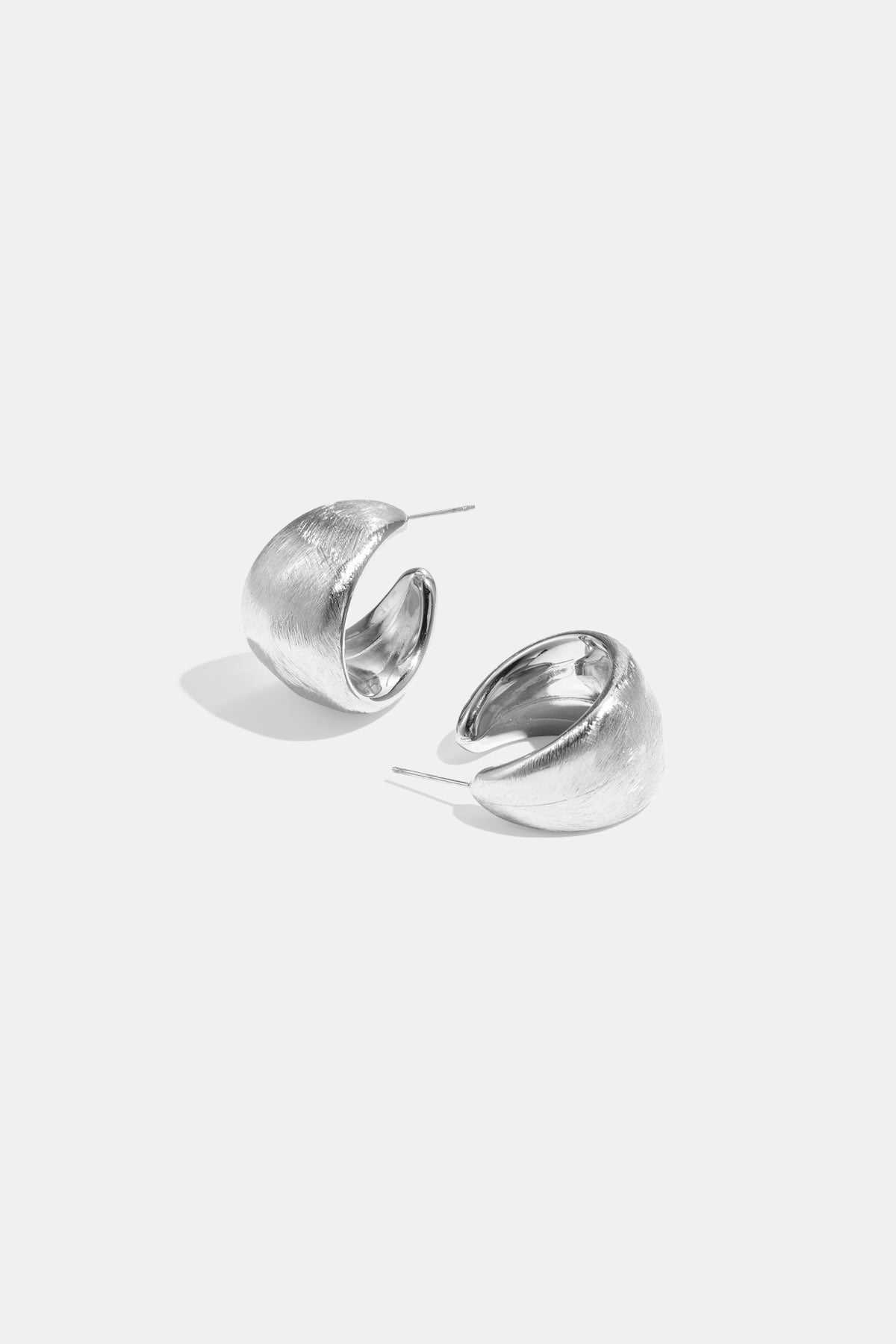 damen creolen rund 316l alltag | edelstahl | goldfarbe & silberfarbe