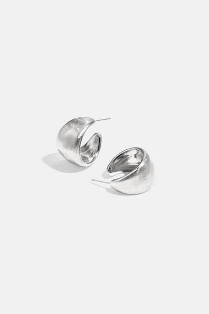 Damen Creolen Rund 316L Alltag | Edelstahl | Goldfarbe & Silberfarbe