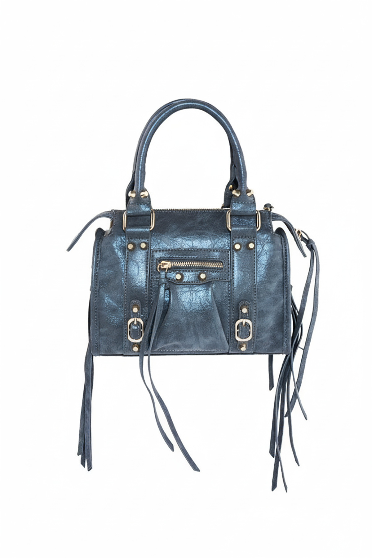 Fransentasche Damen Veganes Leder | Handtasche mit Fransen