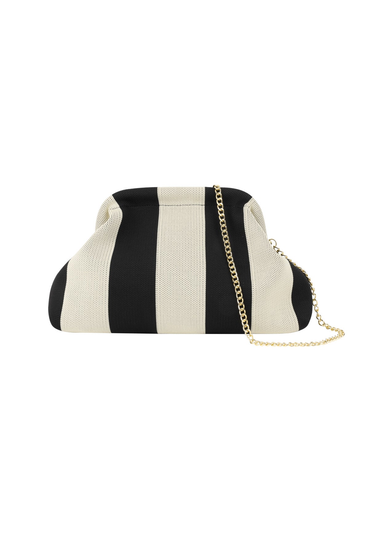 Strandclutch Baumwolle Streifen | Sommer-Clutch Damen