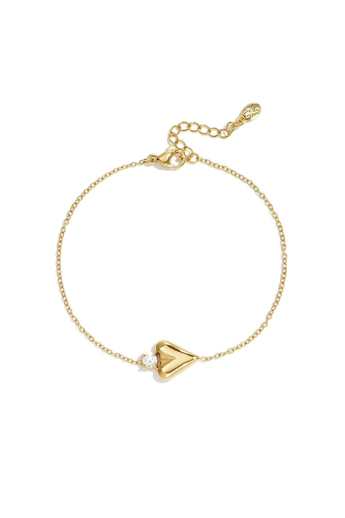 Edelstahl-Charm-Armbänder, Herz, schlichte Alltagsserie, Damenschmuck