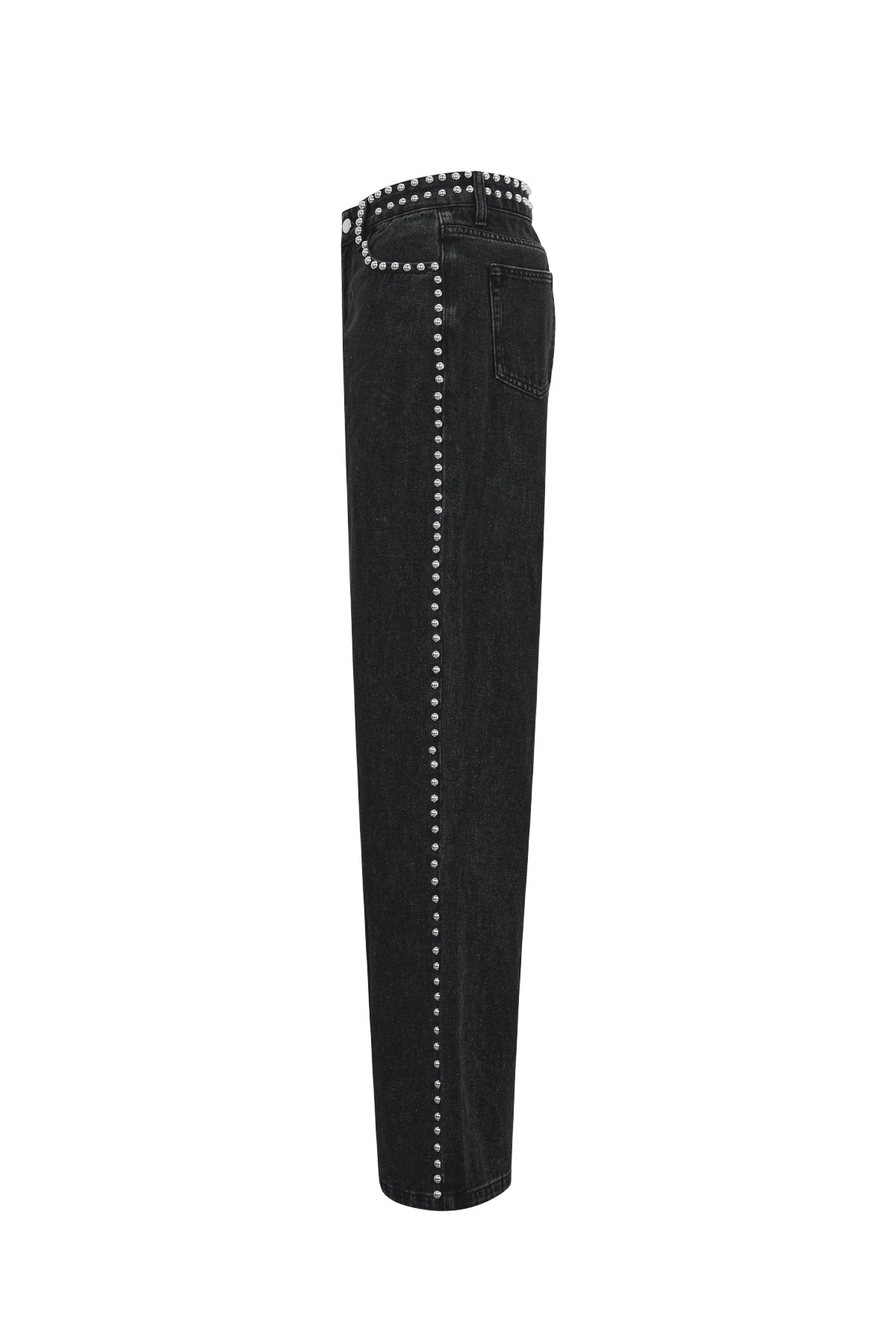 damen hose classic | baumwolle | schwarz