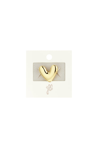 Damen Ring Matt Statement | Edelstahl | Goldfarbe & Silberfarbe