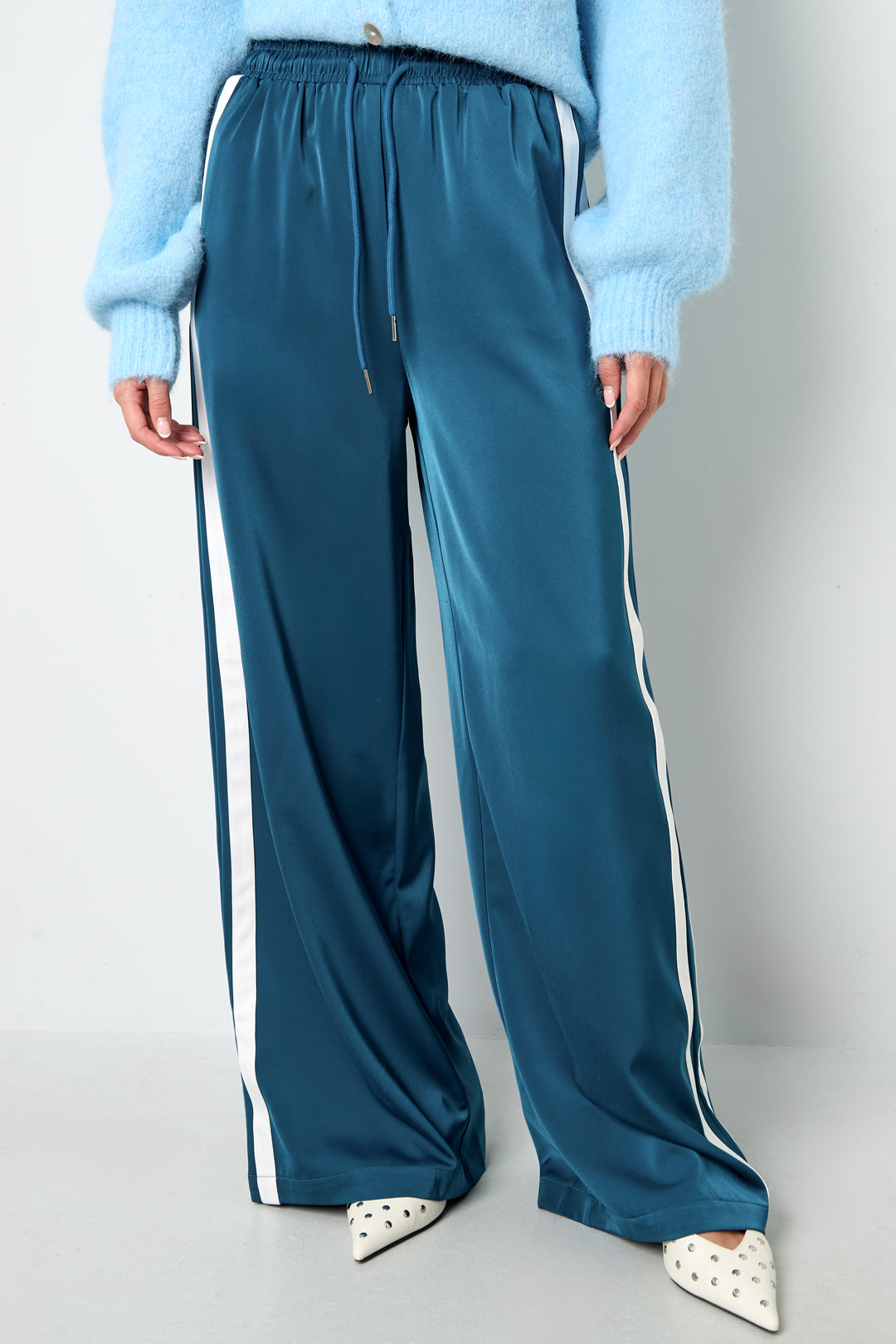 damen hose lela streifen | polyester | mehrfarbig