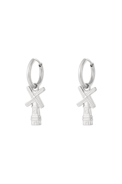 Damen Ohrringe Dutch Breeze | Edelstahl | Gold & Silber