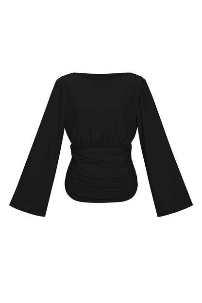 Damen Langarmshirt Einfarbig | Polyester | Mehrfarbig