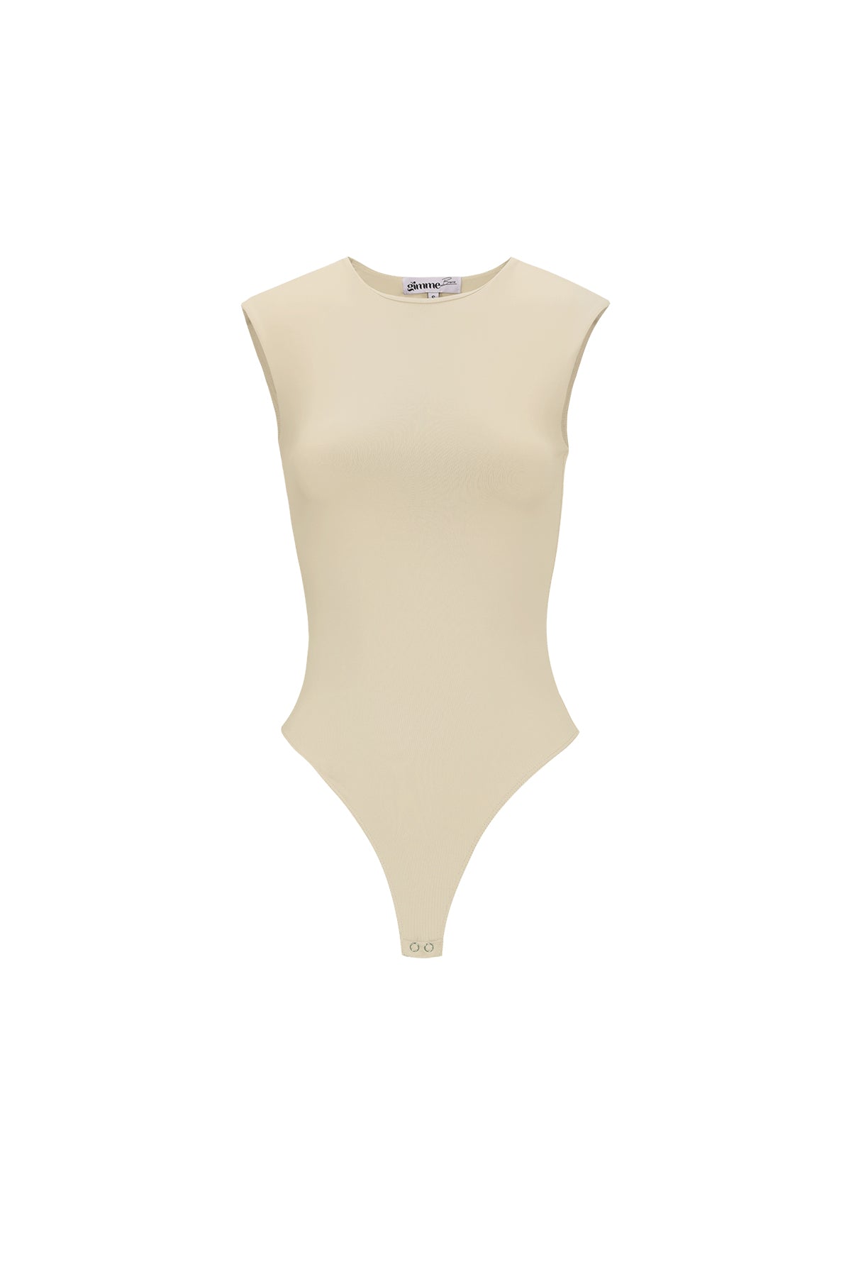 strick-nylon-shapewear-bodysuit basis einfarbig frühling/sommer