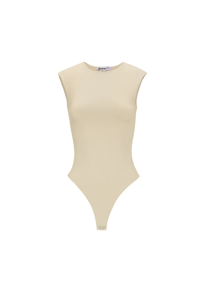 Strick-Nylon-Shapewear-Bodysuit Basis Einfarbig Frühling/Sommer