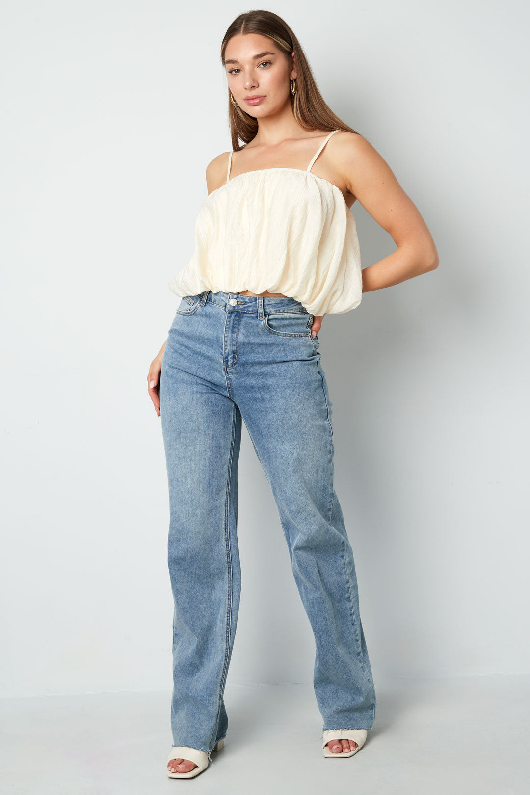 damen top premium ärmellos | polyester | mehrfarbig