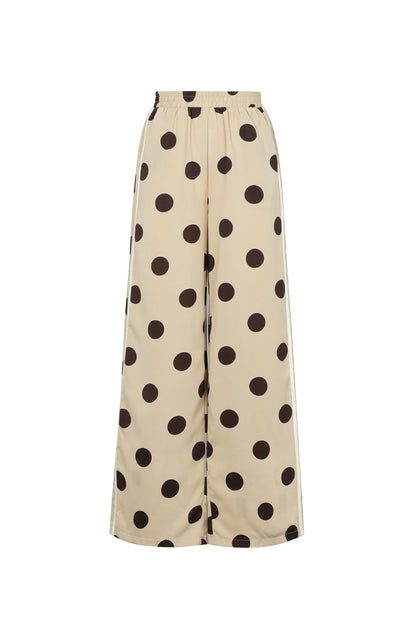 Damen Hose Lyla Polkadot | Polyester | Mehrfarbig