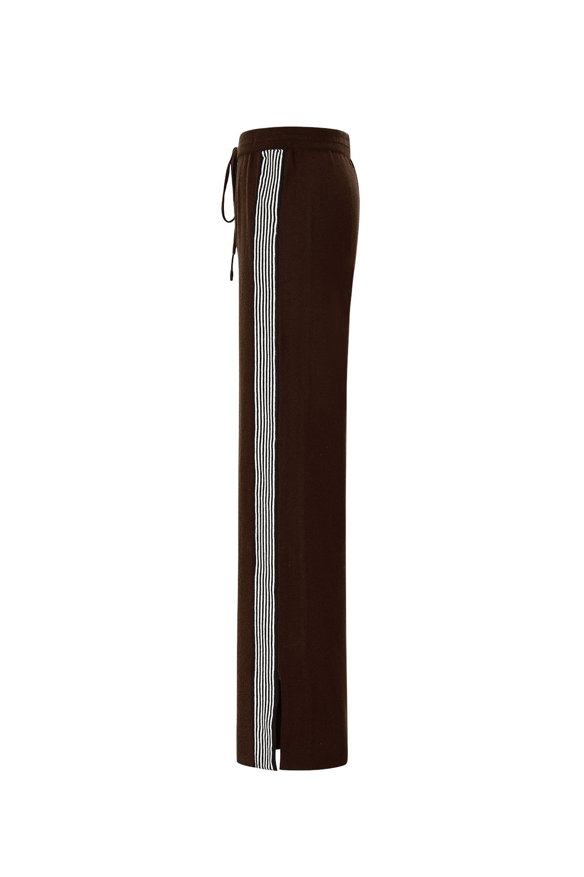 Damen Strickhose Streifen | Baumwollstrick | Mehrfarbig