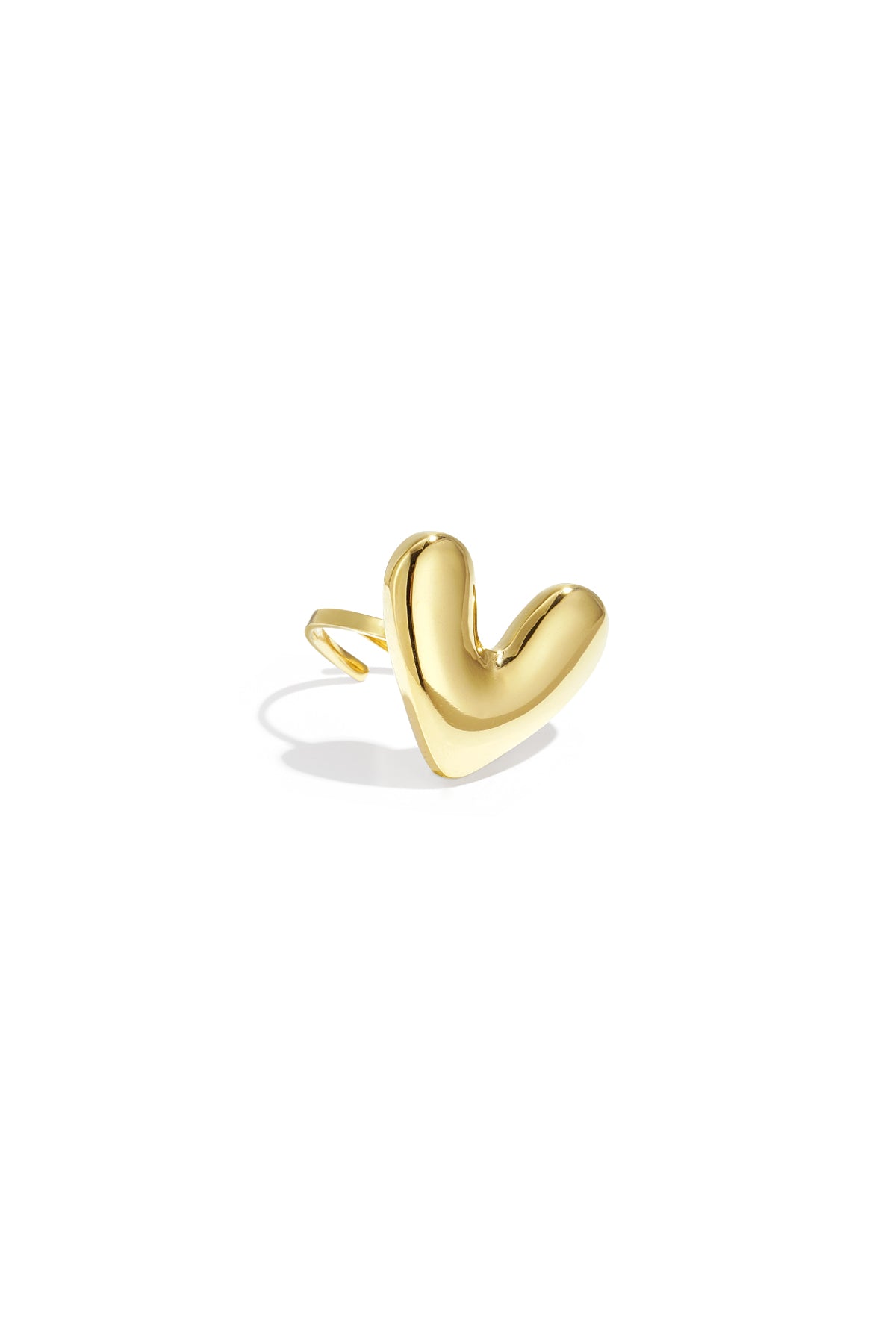 Damen Ring Matt Statement | Edelstahl | Goldfarbe & Silberfarbe