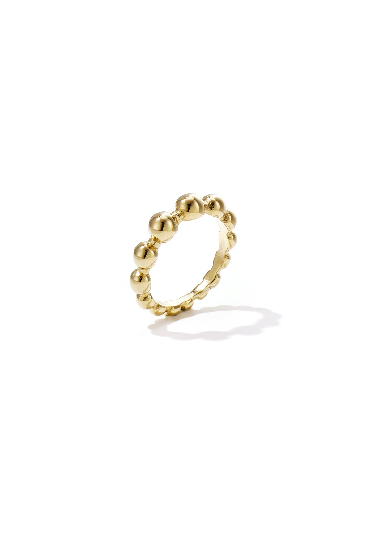statement-ring mit perlen