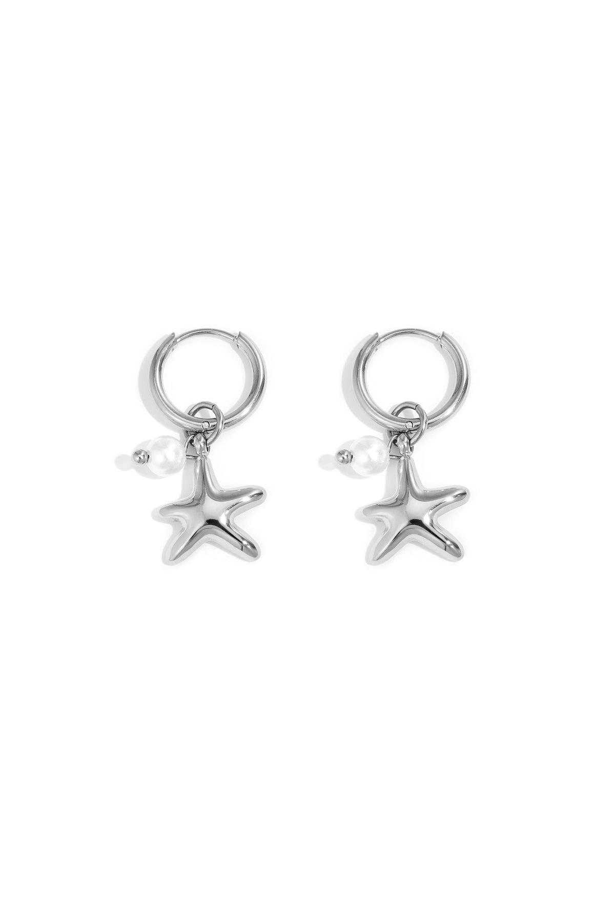 Damen Ohrringe Meeresstern | Edelstahl | Gold & Silber