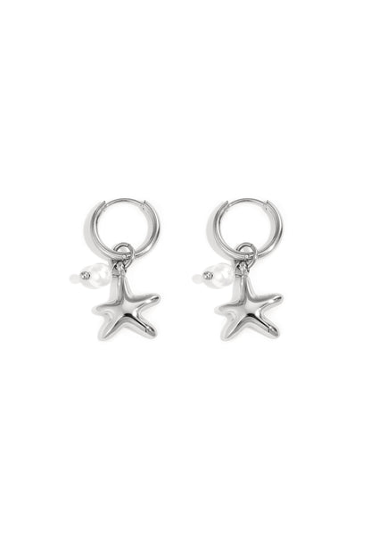 Damen Ohrringe Meeresstern | Edelstahl | Gold & Silber