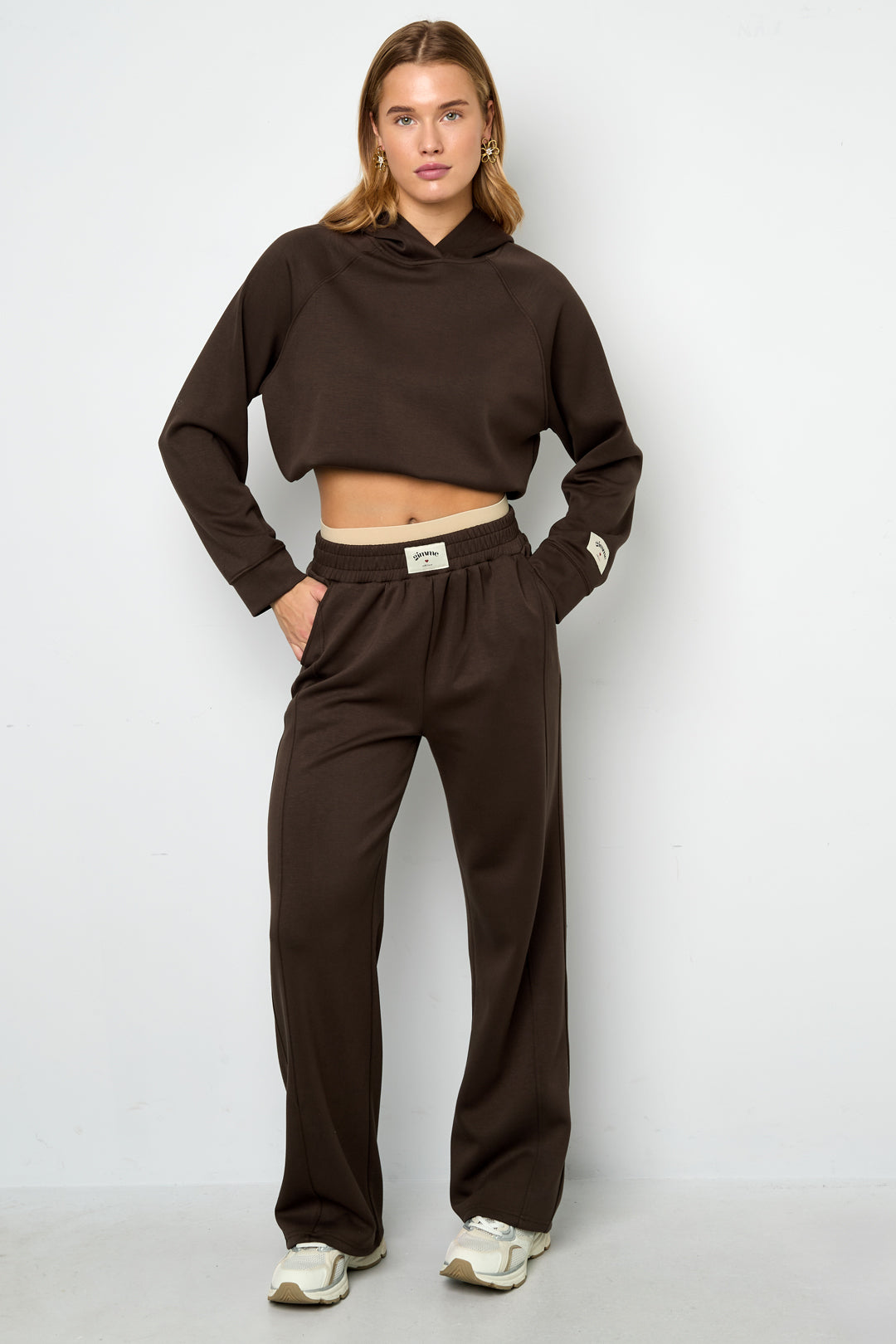 damen sporthose active | polyester | mehrfarbig