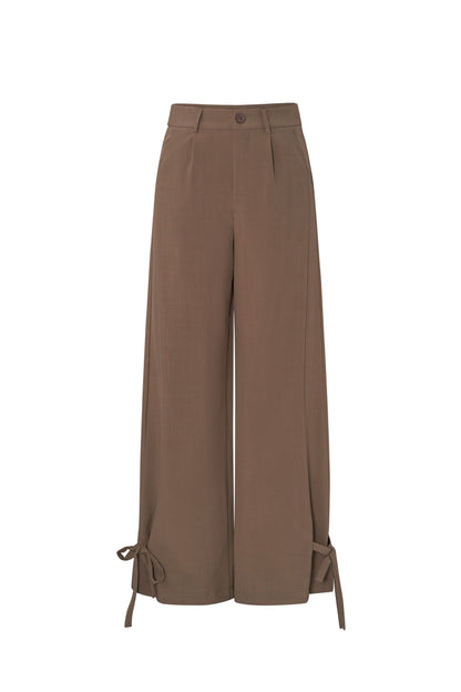 Damen Hose Gerade Geschnitten | Polyester | Mehrfarbig